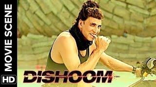 Akshay makes fun of John  Varun  Dishoom  Movie Scene