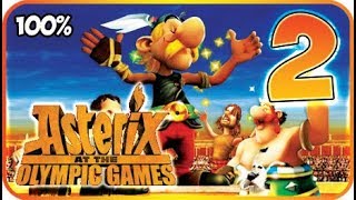 Asterix at the Olympic Games Walkthrough Part 2 X360 Wii PS2 100 Olympic Village