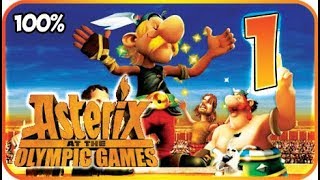 Asterix at the Olympic Games Walkthrough Part 1 X360 Wii PS2 100 The Gaulish Village