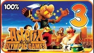 Asterix at the Olympic Games Walkthrough Part 3 X360 Wii PS2 100 Olympic Village