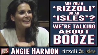 Rizzoli  Isles Season 5 Set Visit  Angie Harmon Sasha Alexander Jordan Bridges