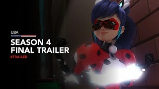 Miraculous Tales of Ladybug  Cat Noir  Trailer  Season 4 Trailer Risk  Strike back  English