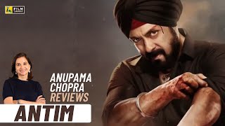 Antim The Final Truth Movie Review by Anupama Chopra  Salman Khan Aayush Sharma  Film Companion