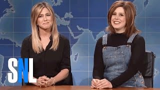 Weekend Update Rachel from Friends on 90s Nostalgia  SNL