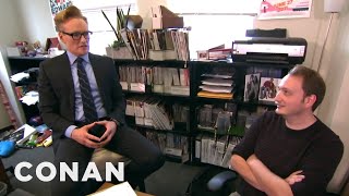 Conan Gives Staff Performance Reviews  CONAN on TBS