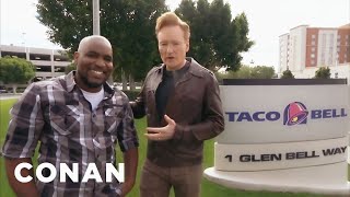 Conan Visits Taco Bell  CONAN on TBS