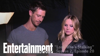 Veronica Mars Kristen Bell and Jason Dohring Get Steamy  Cover Shoot  Entertainment Weekly