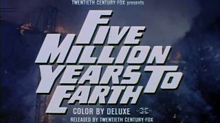 Quatermass and the Pit 1967  Five Million Years to Earth 30 Second TV Spot Trailer