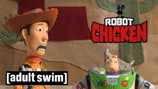 Robot Chicken  Toy Story Deleted Scenes  Adult Swim UK 
