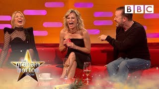 Sex boardgame has Ricky Gervais Elizabeth Banks and Kylie in hysterics  Graham Norton Show  BBC
