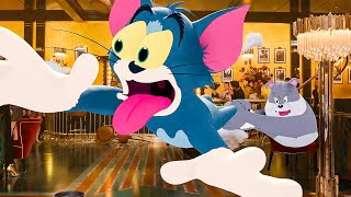 TOM  JERRY  Fight With Spike Scene 2021 Movie Clip