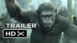 Dawn Of The Planet Of The Apes Official Trailer 1 2014  Gary Oldman Movie HD