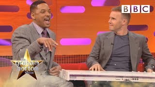 Will Smith and Gary Barlow perform the Fresh Prince Rap  The Graham Norton Show  BBC One