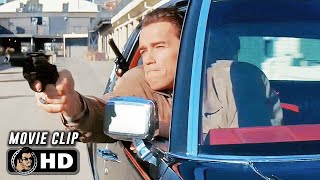 RAW DEAL Clip  Car Chase Shootout 1986 Arnold Schwarzenegger