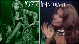 Sophia Loren  Marcello Mastroianni Interview 1977