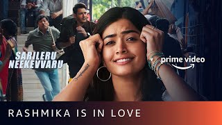 Rashmika Mandanna is in love with Mahesh Babu  Sarileru Neekevvaru  Train SceneAmazon Prime Video