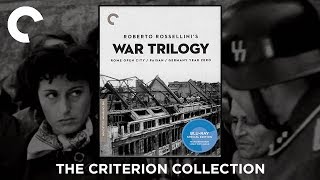 Roberto Rossellinis War Trilogy The Criterion Collection Bluray Digipack Boxset Unboxing