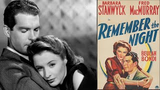 Remember the Night 1940  Movie Review