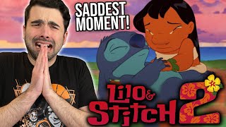 LILO  STITCH 2 IS SO EMOTIONAL Lilo  Stitch 2 Stitch Has a Glitch Movie Reaction FIRST WATCH