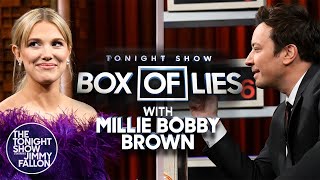 Box of Lies with Millie Bobby Brown  The Tonight Show Starring Jimmy Fallon