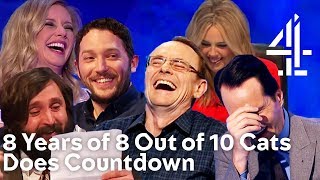 ALL TIME FUNNIEST MOMENTS from 8 YEARS of 8 Out of 10 Cats Does Countdown