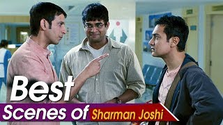 Best Scenes Of Sharman Joshi  3 Idiots  Aamir Khan Boman Irani R Madhavan