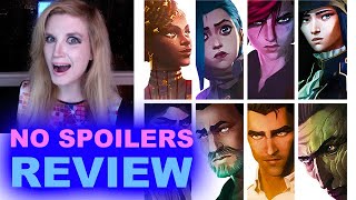 Arcane Netflix REVIEW  No Spoilers  League of Legends Animated Series 2021