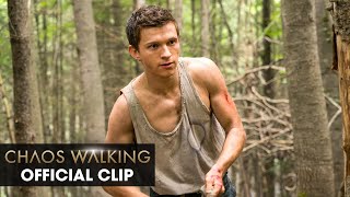 Chaos Walking 2021 Official Clip Do You Know Where Youre Going  Tom Holland Daisy Ridley