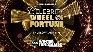 Celebrity Wheel of Fortune Premieres THURSDAY JAN 7 87c on ABC  OFFICIAL Wheel of Fortune