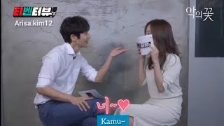 INDO SUB tvN Interview Flower of Evil with Lee Joon Gi  Moon Chae Won  By Arisa Kim12