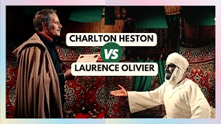 Charlton Heston vs Laurence Olivier  Khartoum 1966