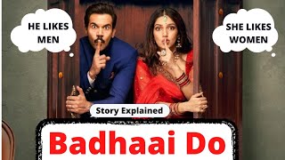 Badhaai do 2022 Full MovieReview  Full Story Explained