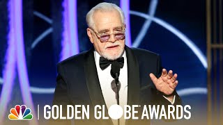 Brian Cox Wins Best Actor in a Television Drama  2020 Golden Globes