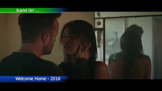 Welcome Home  2018  Kissing Scene  Emily Ratajkowski  Aaron Paul Cassie  Bryan