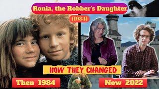  Ronia the Robbers Daughter 1984 Ronja Rvardotter  Cast Then and Now 2022 How they changed