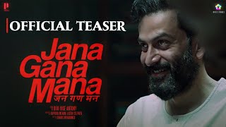 Jana Gana Mana Official Teaser  4K  Prithviraj Sukumaran  Suraj Venjaramoodu  Dijo Jose Antony
