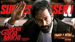 Jana Gana Mana Movie  Success Teaser  Prithviraj Sukumaran  Suraj Venjaramood  Dijo Jose Antony