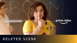 Deleted Scene  Vidya Balan  Shakuntala Devi  Amazon Prime Video