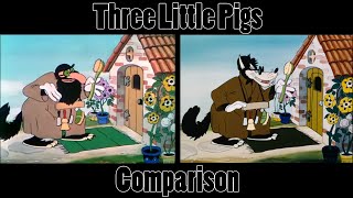 Three Little Pigs Comparison