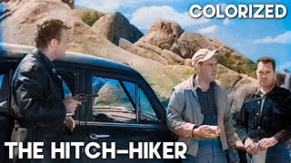 The HitchHiker  COLORIZED  Old Crime Movie  Edmond OBrien