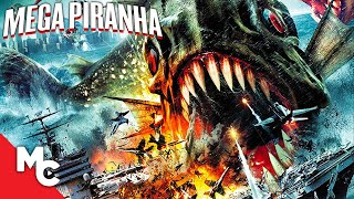 Mega Piranha  Full Action Adventure Movie  Killer Piranhas