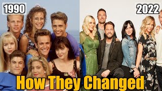 BEVERLY HILLS 90210 1990 Cast Then And Now 2022 How They Changed