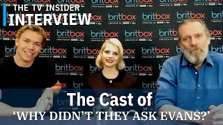 Hugh Laurie Lucy Boynton  Will Poulter on WHY DIDNT THEY ASK EVANS  TV Insider