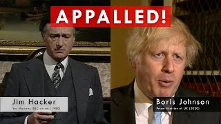 BBC comedy nails the APPALLING political narrative in 2020s  Yes Minister  Boris Johnson