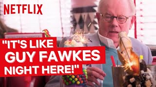 Michael  Jack Whitehall Visit an American Diner  Jack Whitehall Travels With My Father