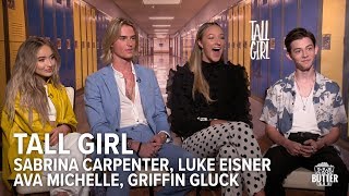 Tall Girl Fun Cast Interview  Sabrina Carpenter Luke Eisner Ava Michelle  Griffin Gluck