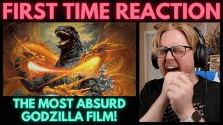 Godzilla vs King Ghidorah  vs   FIRST TIME REACTION  THE MOST ABSURD GODZILLA MOVIE