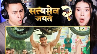 SATYAMEVA JAYATE 2  John Abraham  Divya Khosla Kumar  Milap Zaveri  Bhushan K  Trailer Reaction