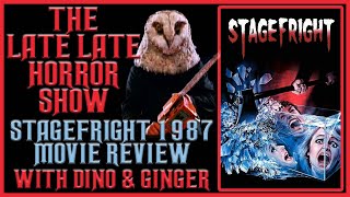 Horror Movie Review Stagefright 1987 Michele Soavi Giallo With Dino  Ginger