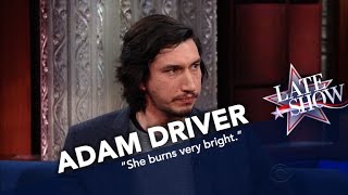 Adam Driver Remembers Star Wars CoStar Carrie Fisher
